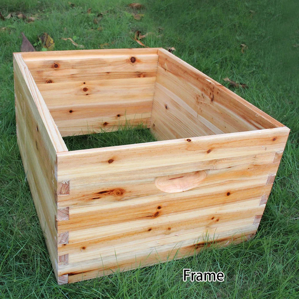 Beekeeping Equipmen Wooden Beehive 7pcs