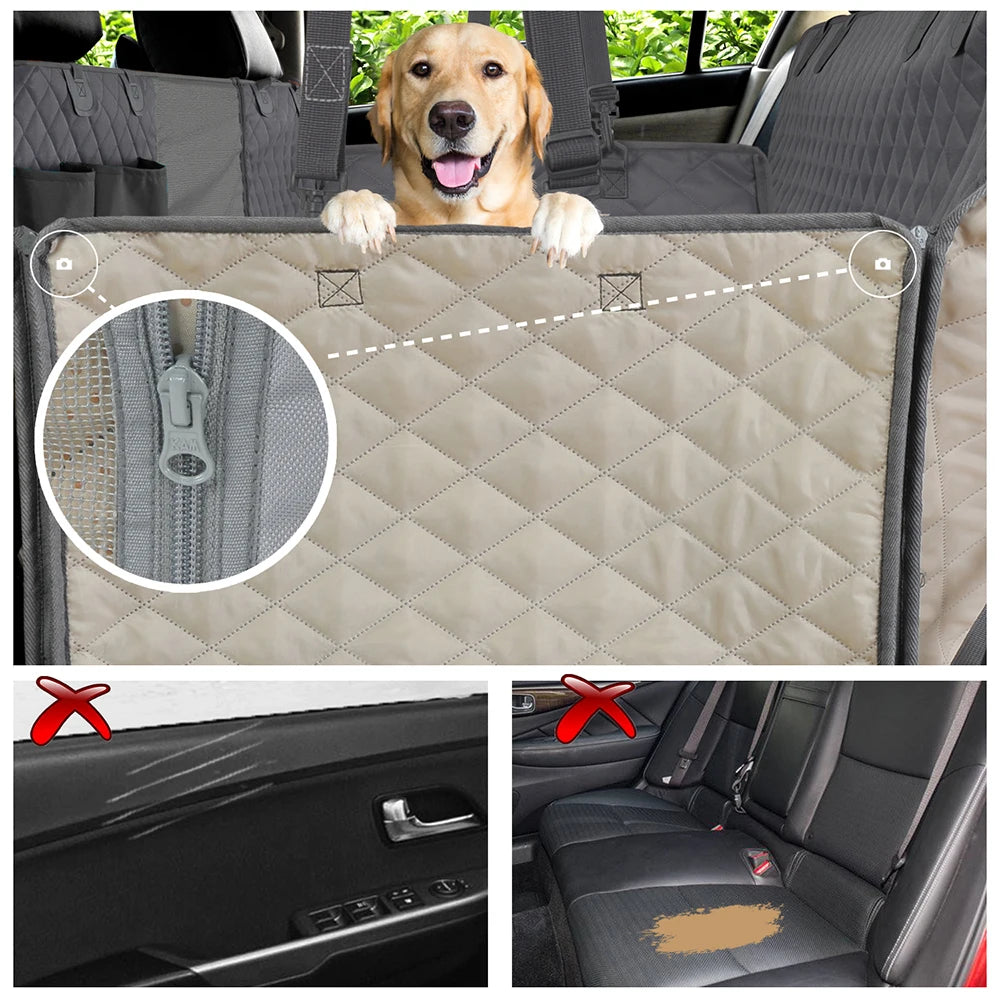 Dog Rear Car Seat Cover Waterproof Protection