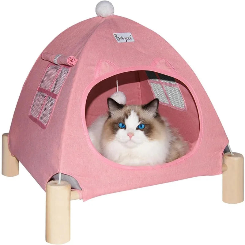 Cat Hammock Bed Portable Indoor/Outdoor Pet