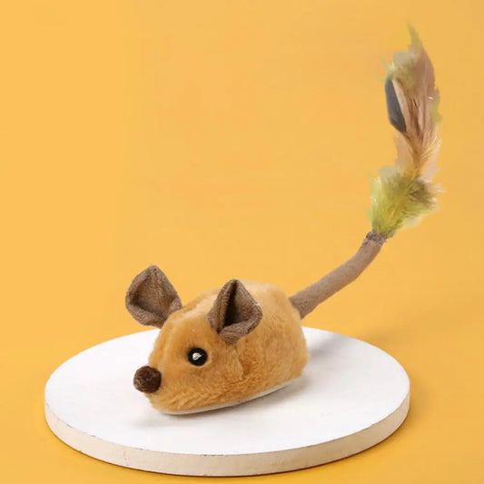 Cat Mouse Toy Battery Powered Mouse Teaser