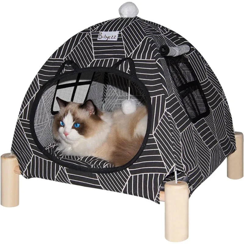 Cat Hammock Bed Portable Indoor/Outdoor Pet