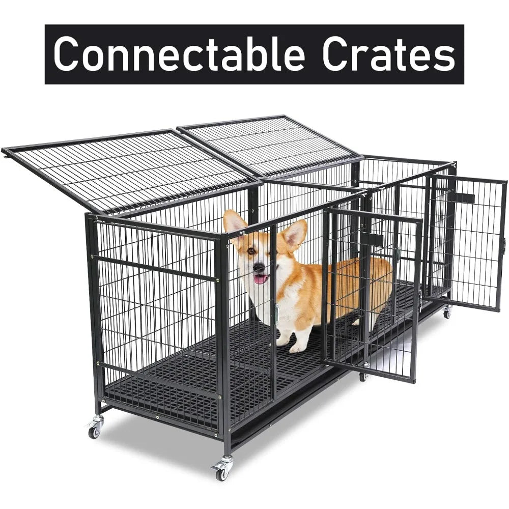 37 inch Stackable Heavy Duty Dog Crate