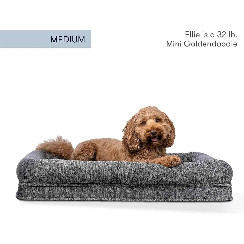 Small, Large Dog Bed with Washable Cover