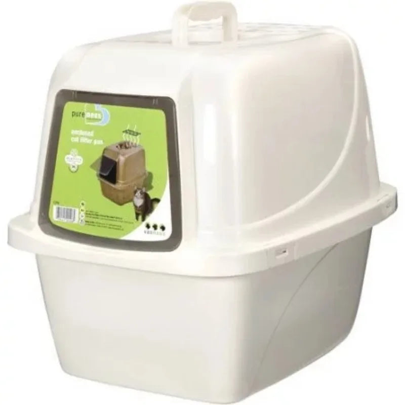 Odor Control Large Enclosed Cat Litter Box