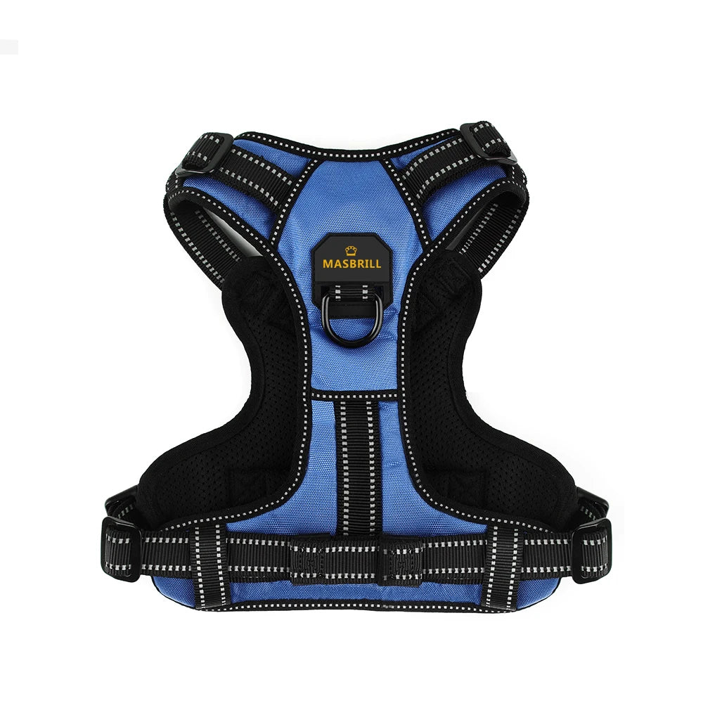 Nylon Adjustable No Pull Dog Harness