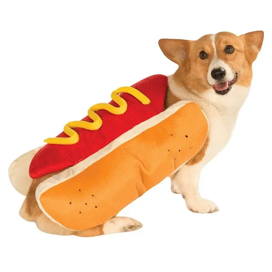 Halloween Costumes For Dog Hot Dog Design