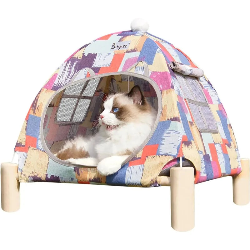 Cat Hammock Bed Portable Indoor/Outdoor Pet