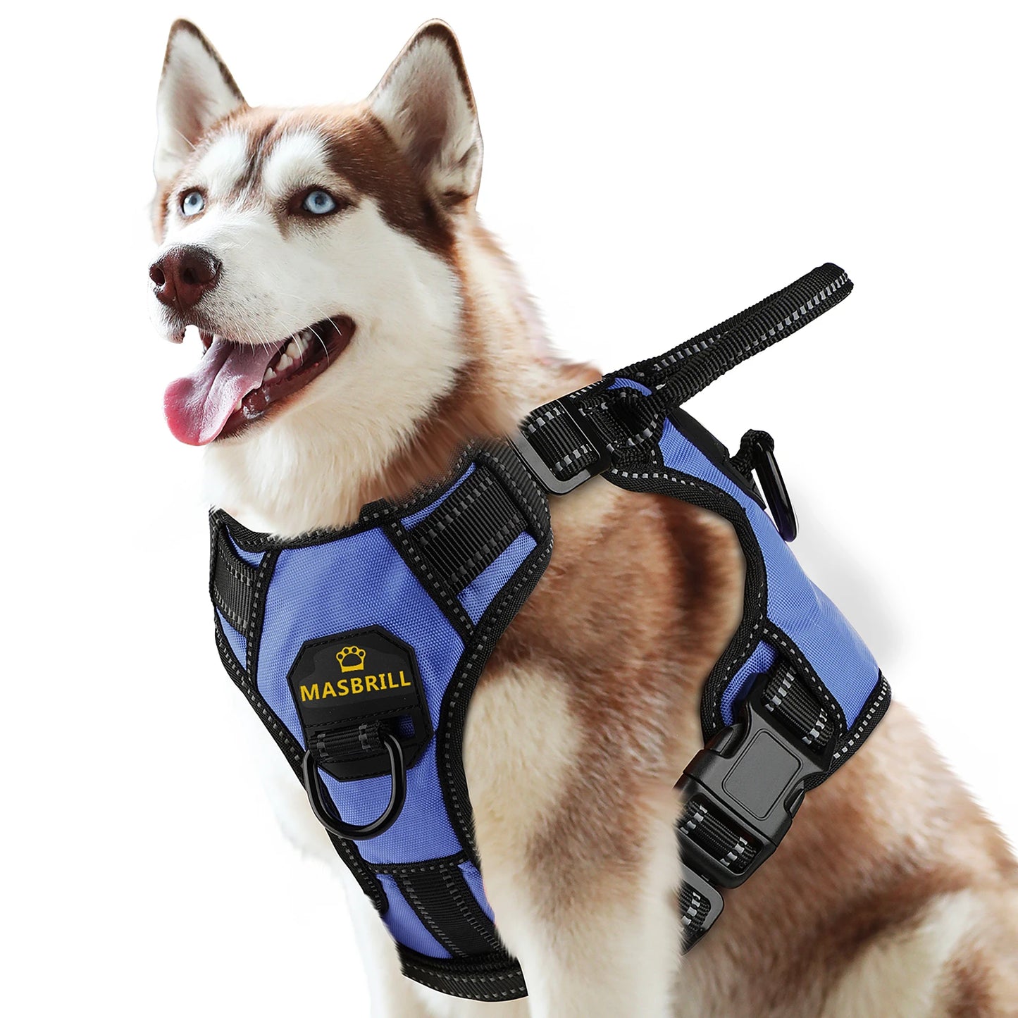 Nylon Adjustable No Pull Dog Harness