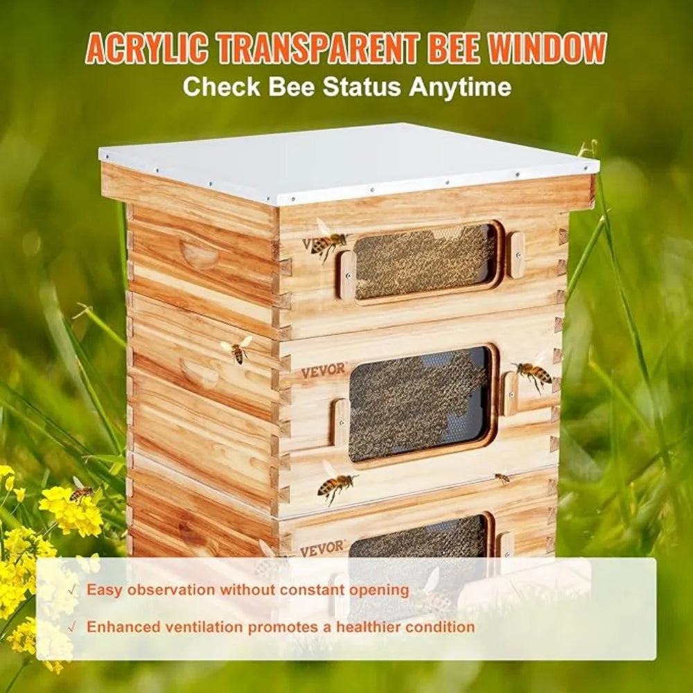 Beginners & Pro Beekeepers Complete Beehive Kit Collection