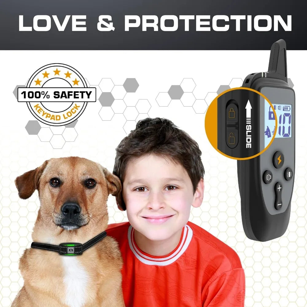 Dog Training Shock Collar Waterproof With Remote