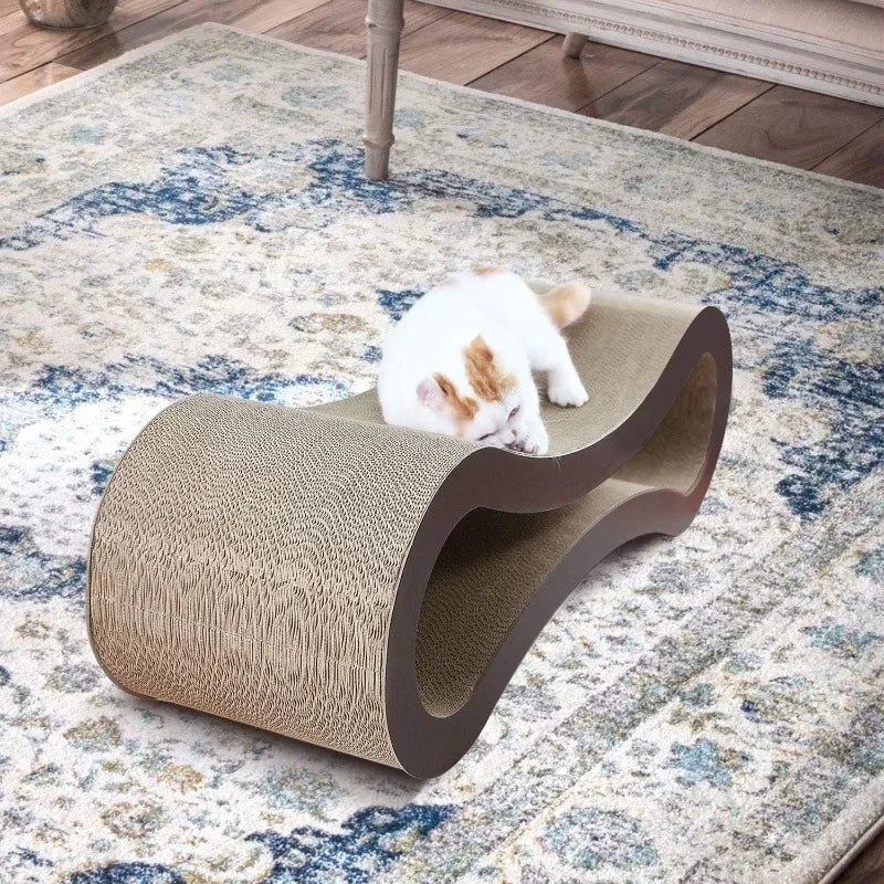 Cat Scratcher Cardboard Lounge Bed