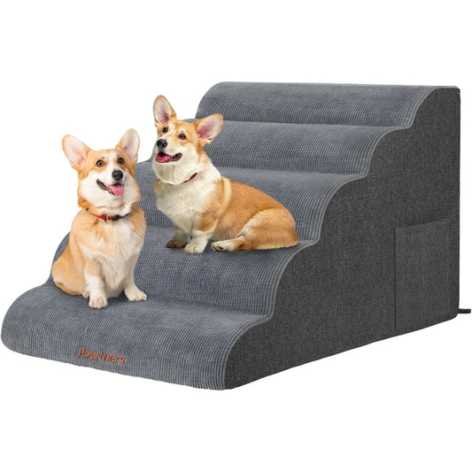 Dog Stairs for Small Dogs 5 Stairs