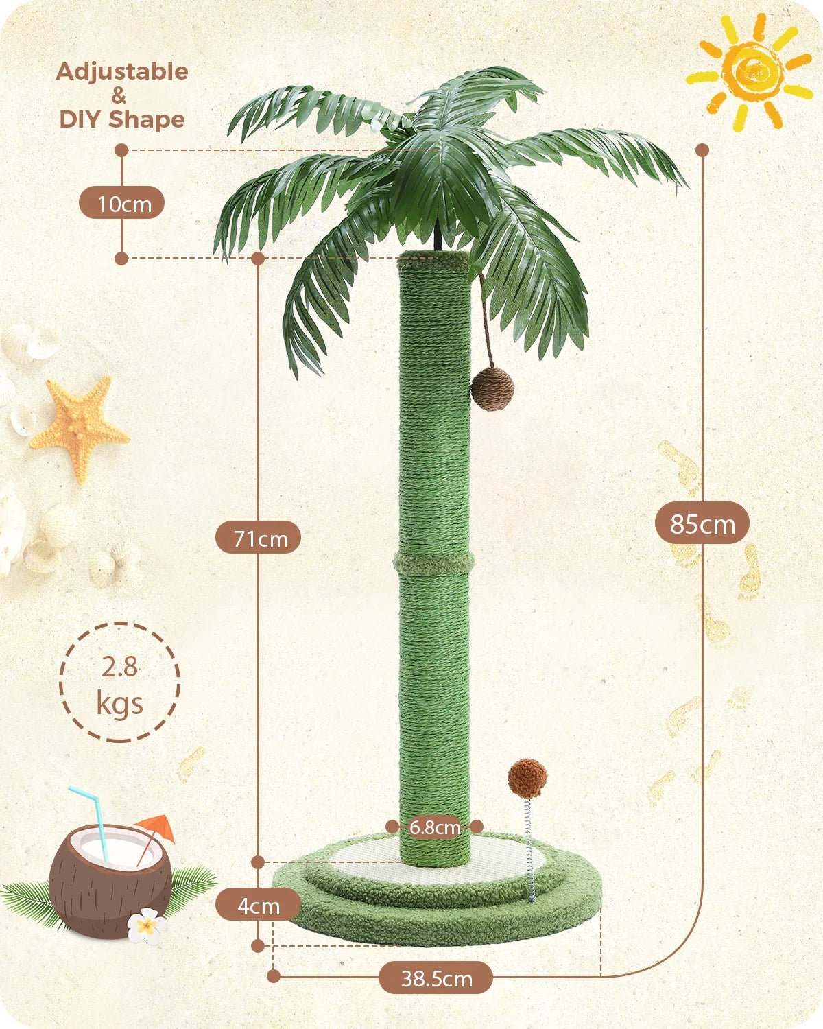 Cat Scratching Post For Indoor Cats