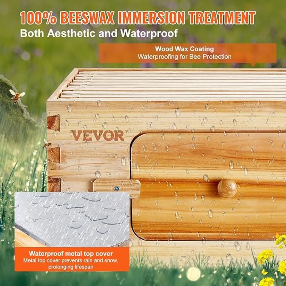 Beginners & Pro Beekeepers Complete Beehive Kit Collection