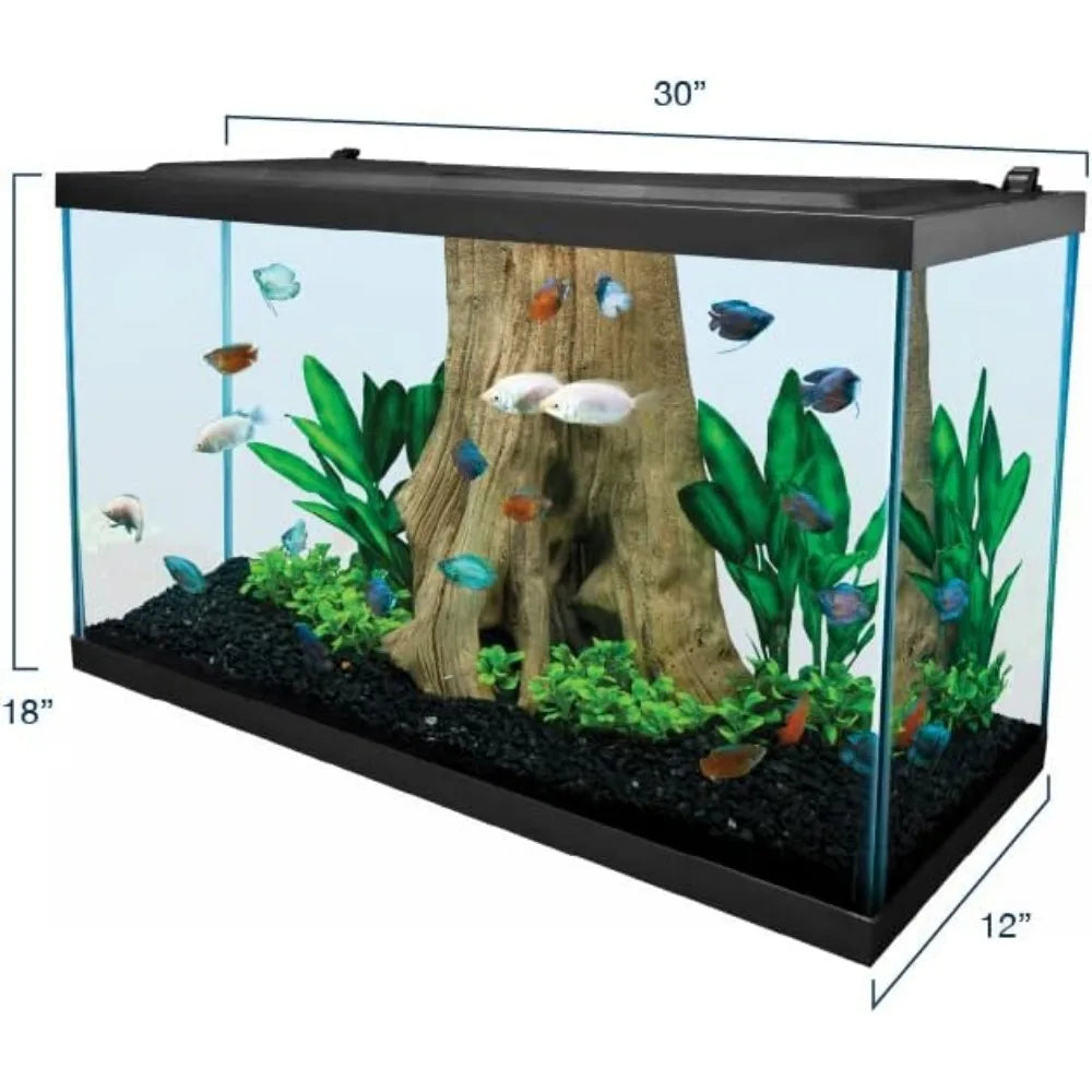 10 Gallons Aquarium Complete All Accessories